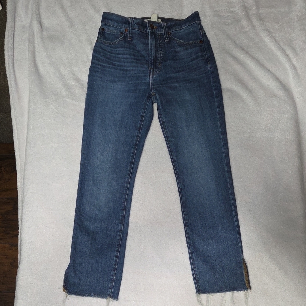 Madewell Women's Blue Ankle Jeans